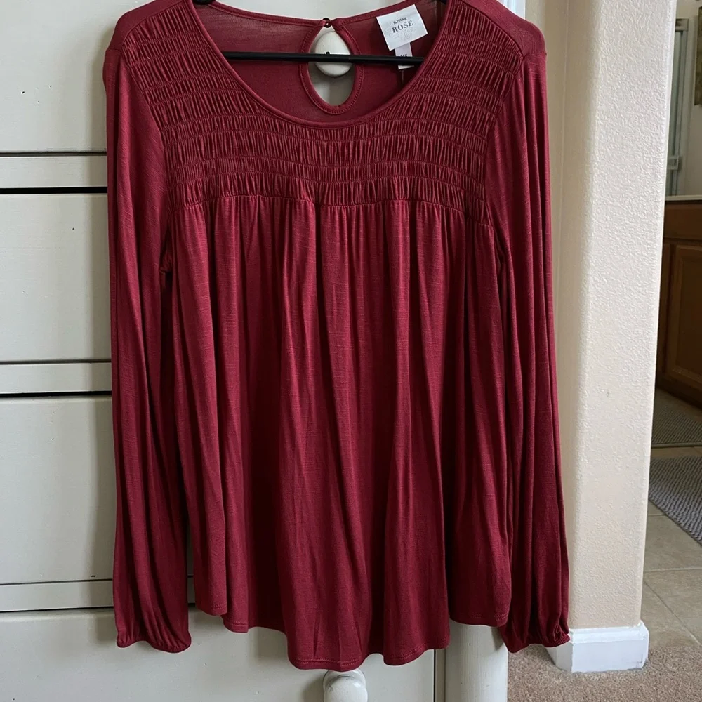 Brick red top NWT - Picture 1 of 5